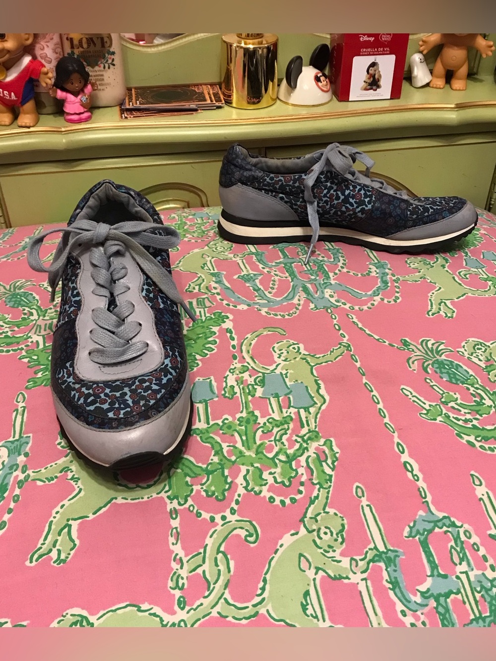 Coach FG1258 Women's C121 Runner 'Cornflower Blue' Sneaker Shoe size 7